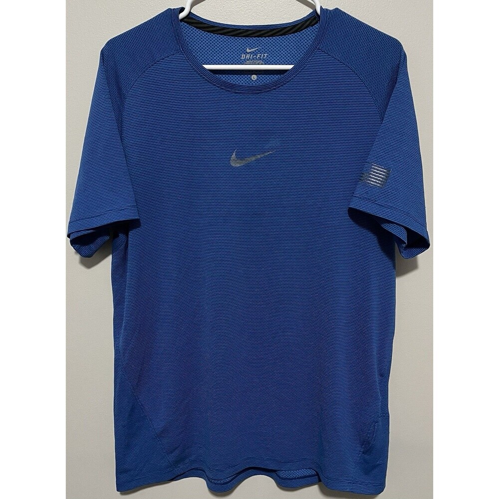 Authentic Nike Aeroreact Men's Running Short Sleeve T-Shirt Size L